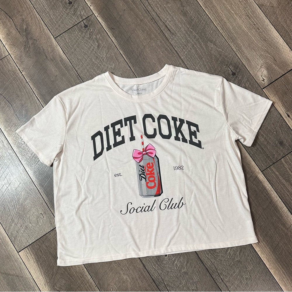 Diet Coke Crop Tee
